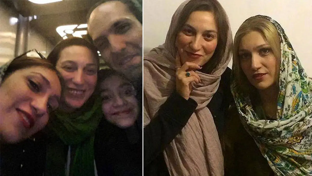 شباهت عجیب و غریب بازیگر زن ایرانی و خواهرش به یکدیگر! +عکس