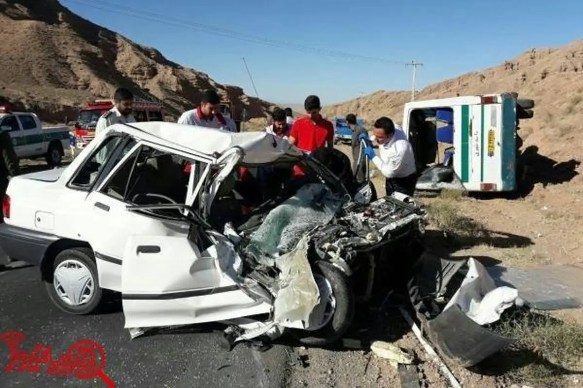 تصادف جاده مشهد-سرخس پنج مصدوم بر جا گذاشت