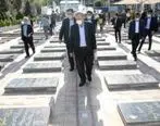 تجدید میثاق وزیر صمت با آرمان‌های شهدای انقلاب و سردار دلها