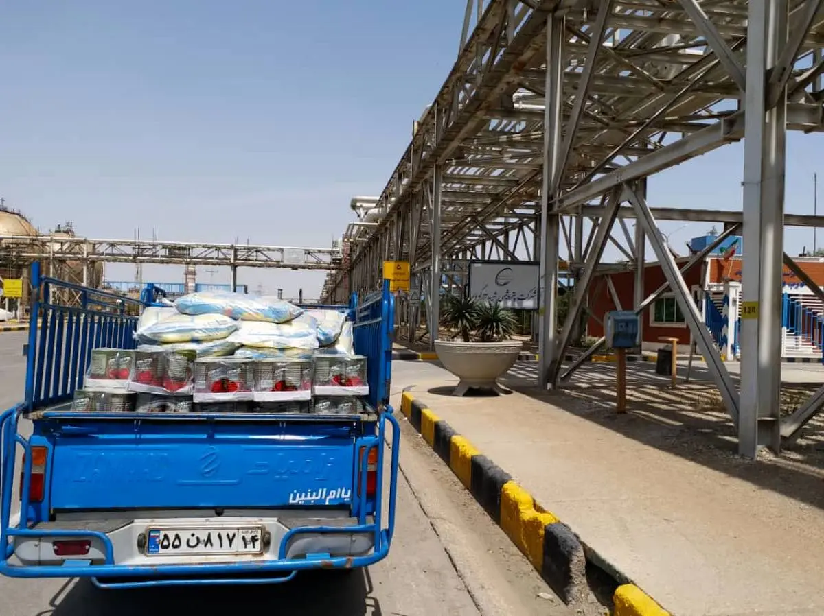 ارسال دومین محموله امدادرسانی شرکت پتروشیمی تندگویان به مناطق سیل زده استان خوزستان