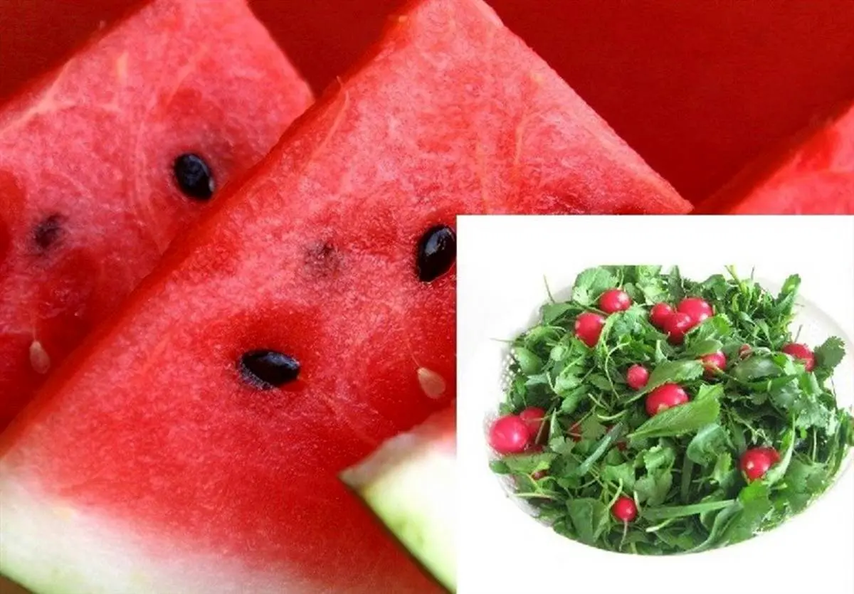 گرانی هندوانه و سبزی به بهانه ماه رمضان +قیمت