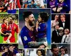 پدران فوتبالیست و فرزندان+عکس