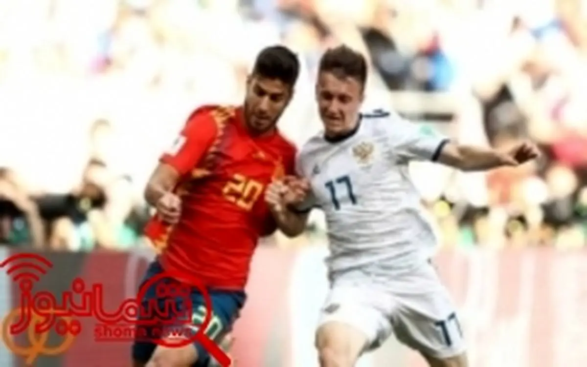 گزارش زنده اسپانیا ۱-۱ روسیه؛ اشتباه پیکه بازی را به تساوی کشاند