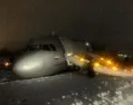 برخورد شدید هواپیمای ایرفلوت روسیه با باند فرودگاه