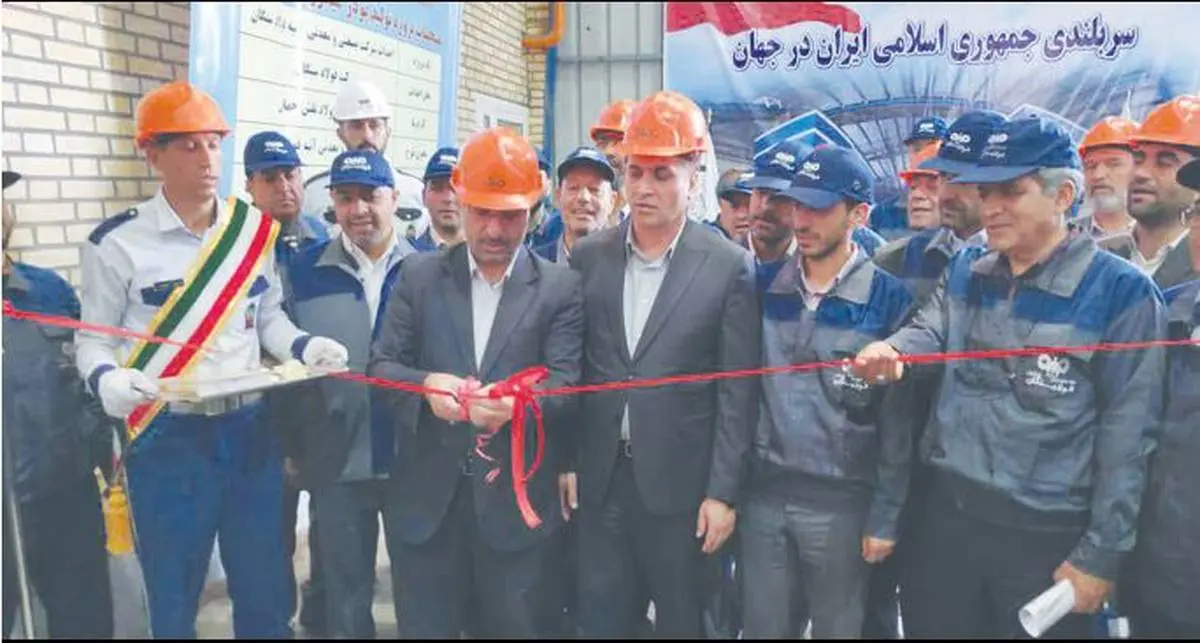 افتتاح کارخانۀ تولید بنتونیت در شرکت فولاد سنگان