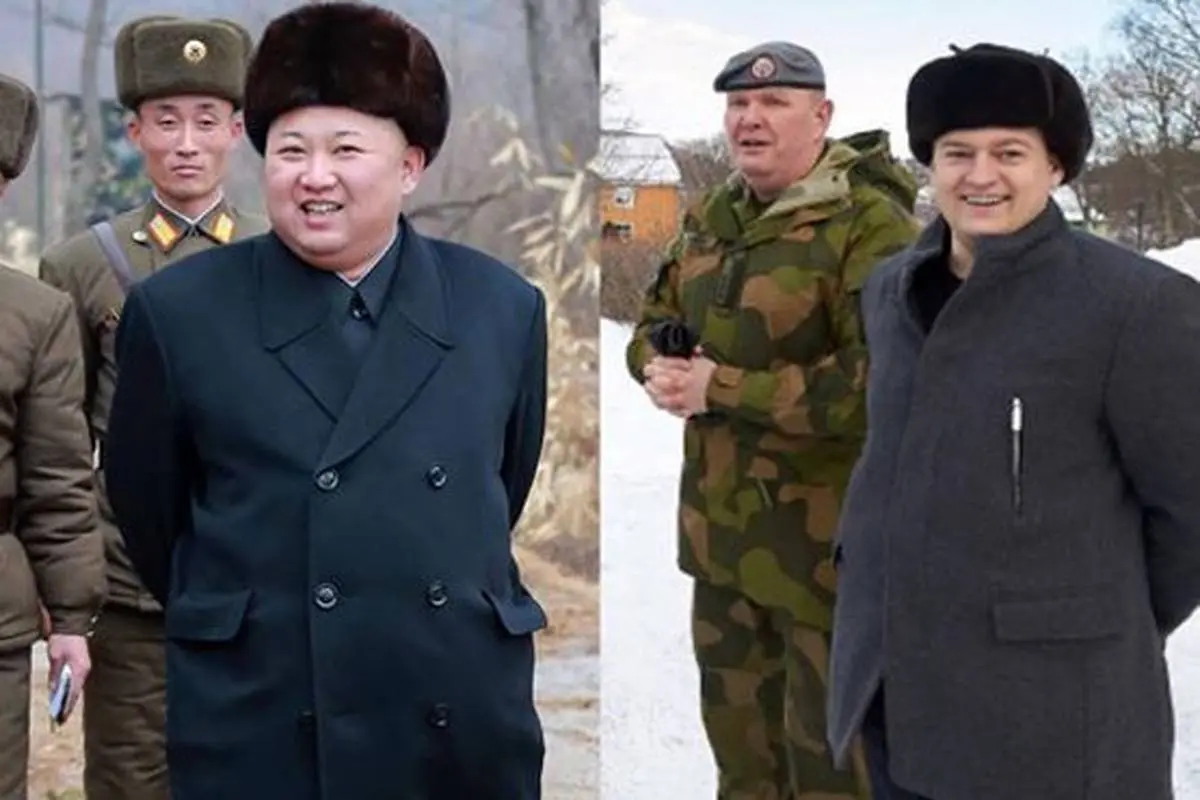 سیاستمدار نروژی، بدل رهبر کره شمالی! +عکس