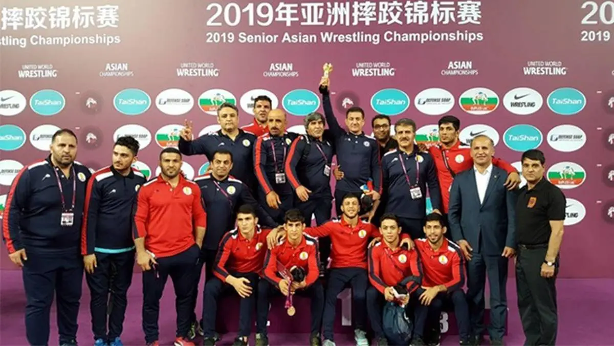 تبریک بانک‌پاسارگاد به‌مناسبت قهرمانی مقتدرانه تیم ملی کشتی آزاد ایران در بازی‌های قهرمانی آسیا - چین