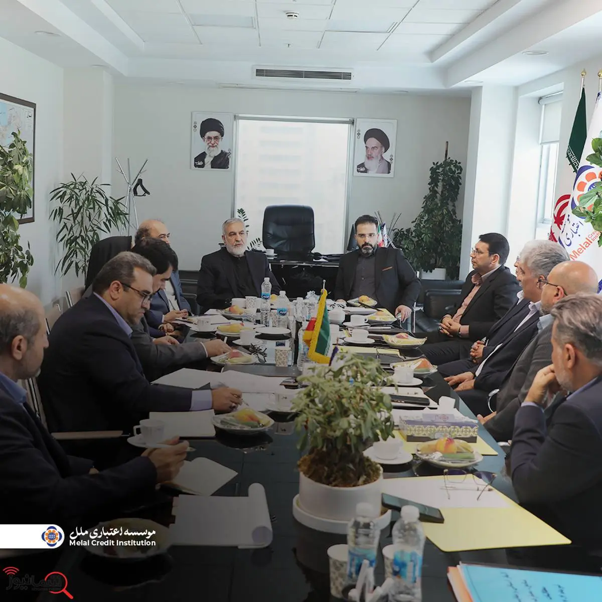 بررسی نتایج عملکرد شعب با حضور رئیس هیئت‌ مدیره: تأکید بر بهبود خدمات و تحقق اهداف استراتژیک