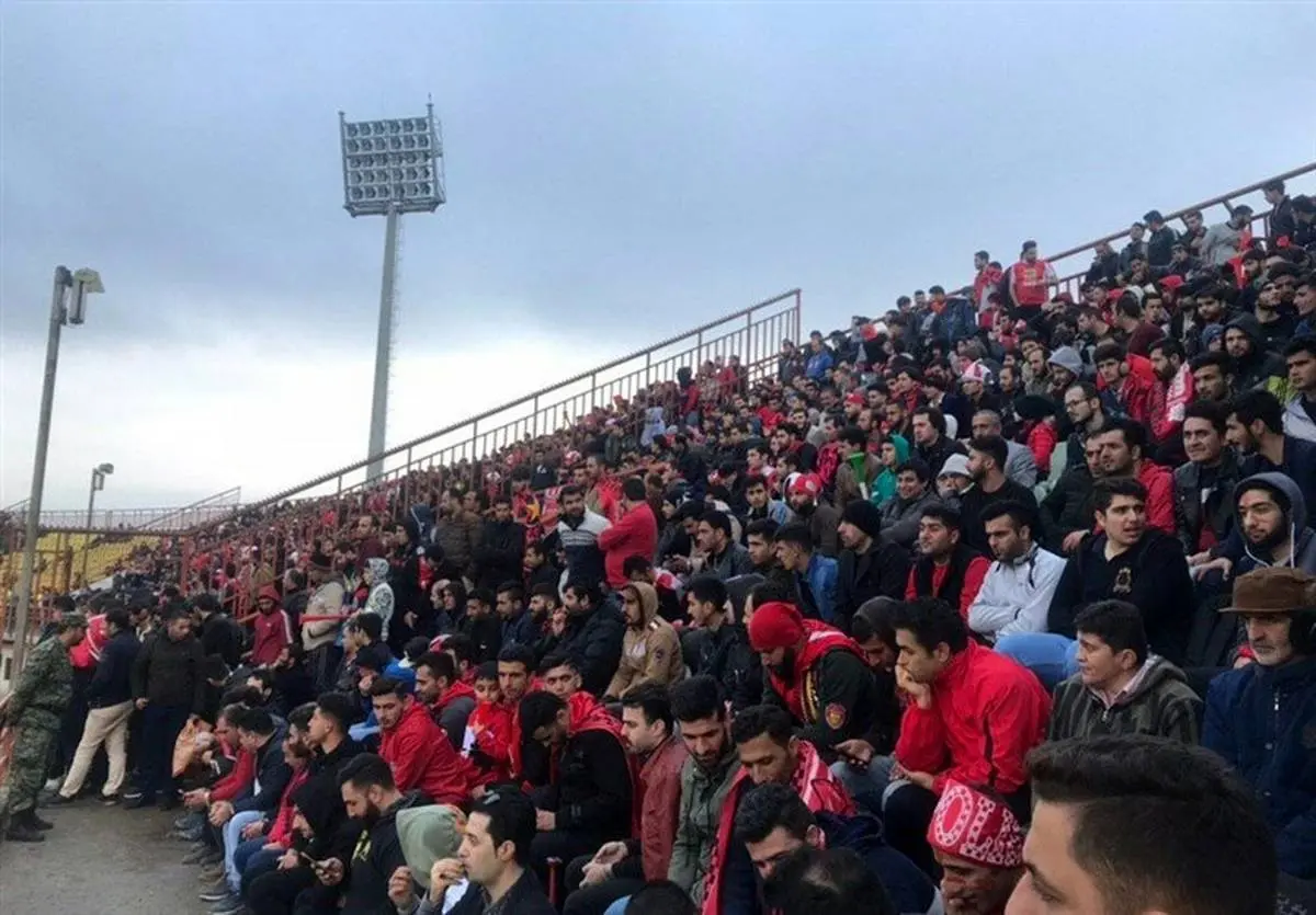 حاشیه دیدار سپیدرود و پرسپولیس