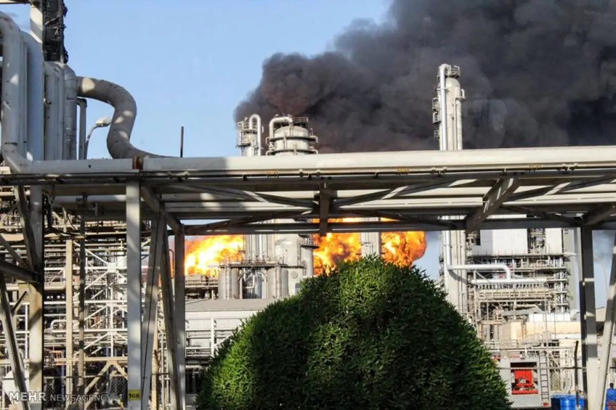 سهل انگاری وزیر نفت در مهار آتش پالایشگاه ماهشهر