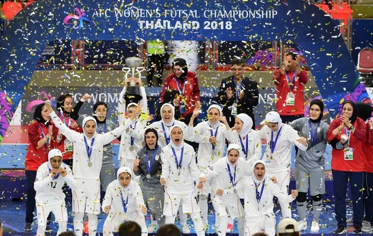 دختران شایسته ایران قهرمان فوتسال آسیا شدند