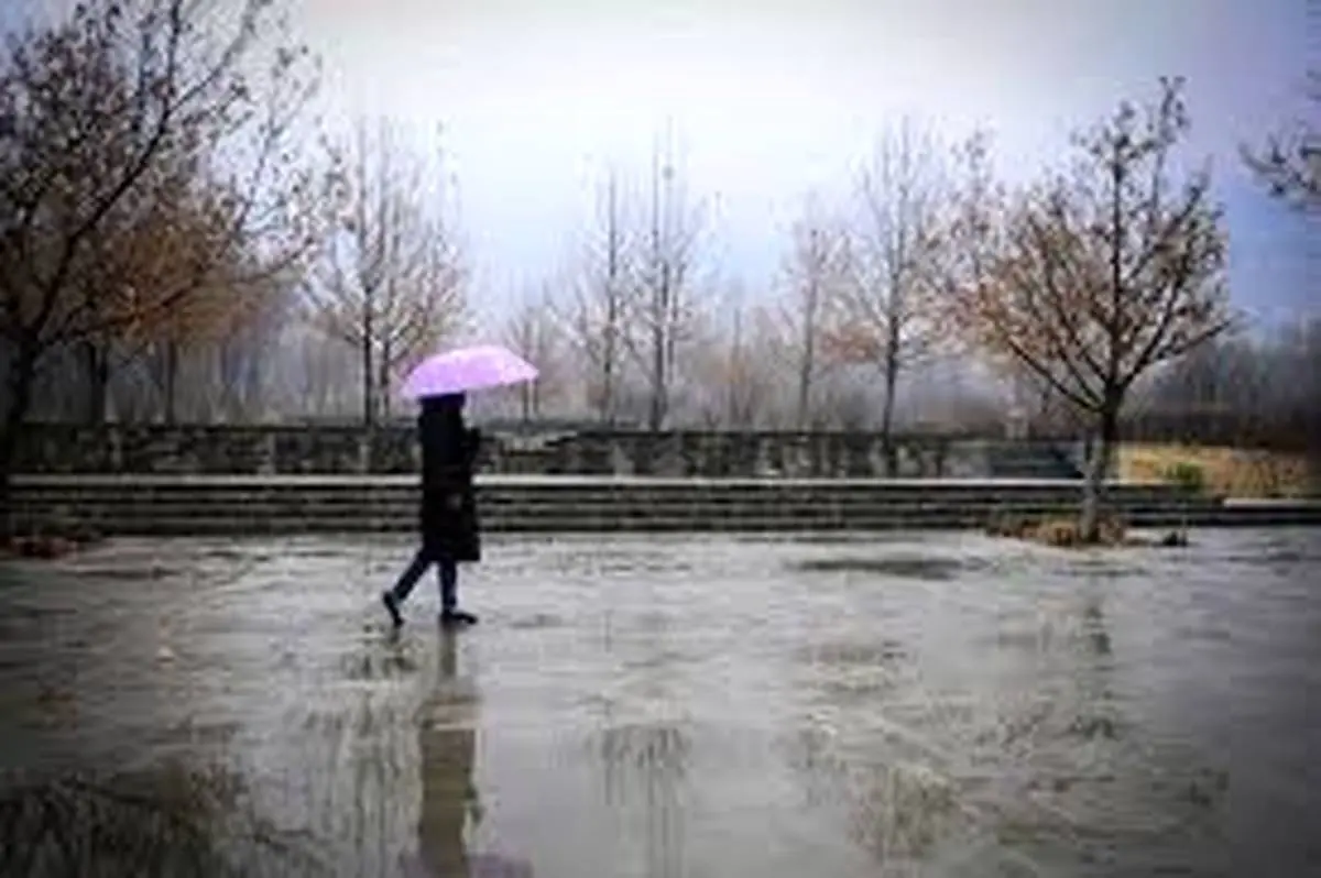 پیش بینی آب و هوای بارانی برای برخی از استان ها