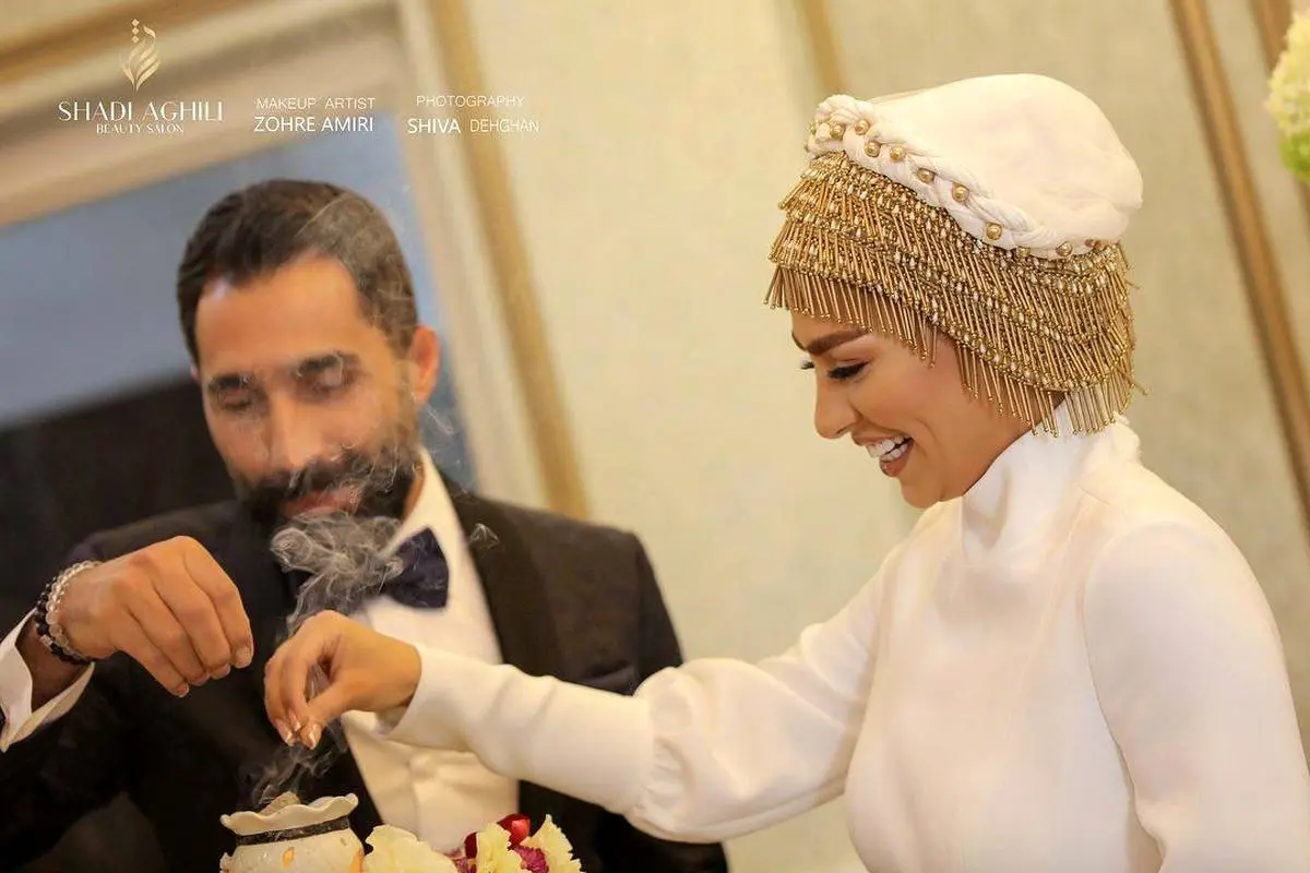عکس ها وفیلم لو رفته از مراسم ازدواج خانوادگی هادی کاظمی و سمانه پاکدل + بیوگرافی و تصاویر 