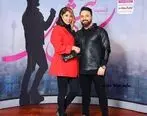 بابک جهانبخش و همسرش در کنسرتش + عکس