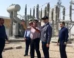 کنترل وضعیت پدافند غیر عامل در بازدید از پروژه پست برق ۱۳۲ کیلوولت منطقه ویژه اقتصادی لامرد