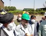 بازدید نماینده ولی فقیه در استان از شرکت فولاد خوزستان 