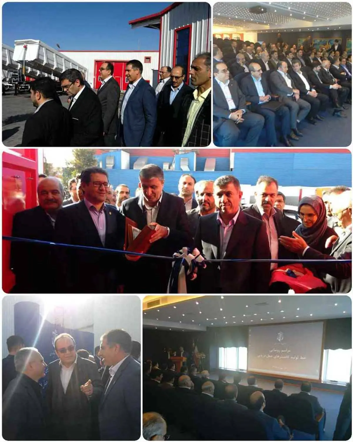 بزرگترین خط تولید کانتینرهای حمل دریایی کشور با مشارکت بانک صادرات ایران در شرکت «ماموت» افتتاح شد

