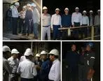بازدید مدیرعامل شرکت ملی صنایع مس ایران از کارخانه ذوب و پالایشگاه خاتون‌آباد