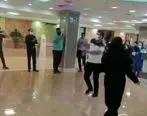 رقص و پایکوبی در بیمارستان میلاد شهر اصفهان برای روحیه‌بخشی به بیماران