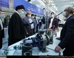 بازدید رهبر معظم انقلاب اسلامی از غرفه وزارت صمت در نمایشگاه توانمندی های صنعتی
