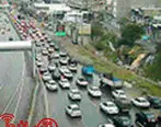 ترافیک سنگین در آزادراه کرج-قزوین و جاده چالوس