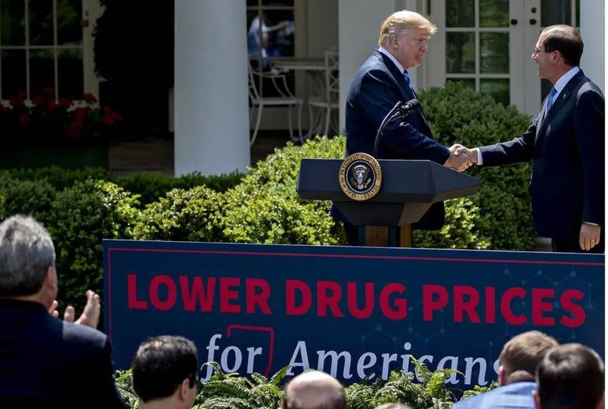 رشد قیمت سهام شرکت های دارویی در پی سخنرانی ترامپ