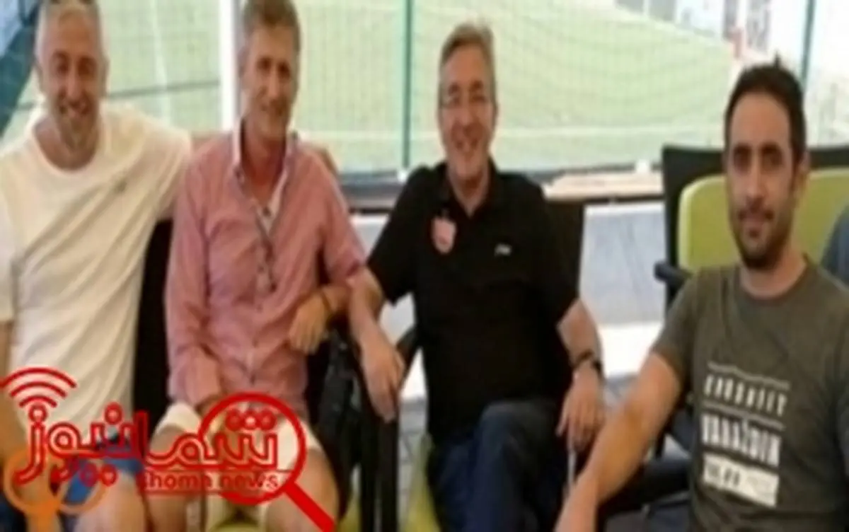 دیدار بازیکن سابق رئال و یوونتوس با برانکو در اردوی پرسپولیس