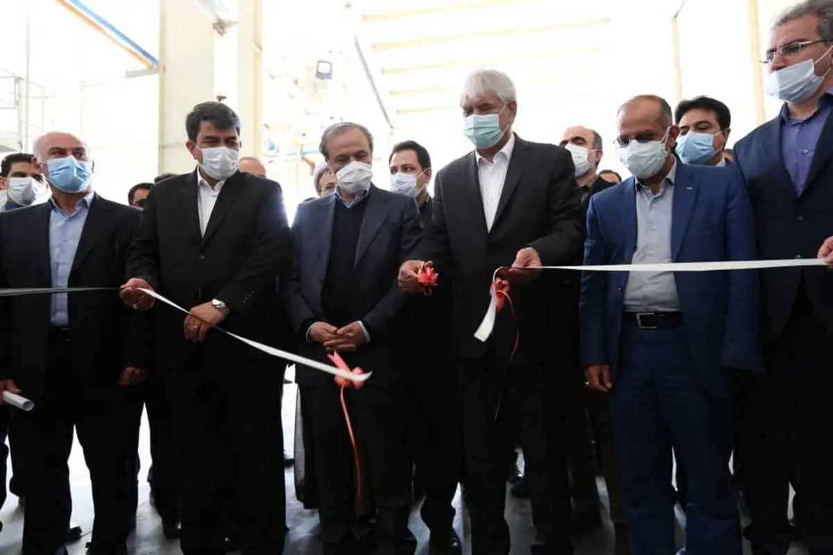 افتتاح و بازدید از کارخانجات یکتا گرانول میبد با حضور وزیر صمت