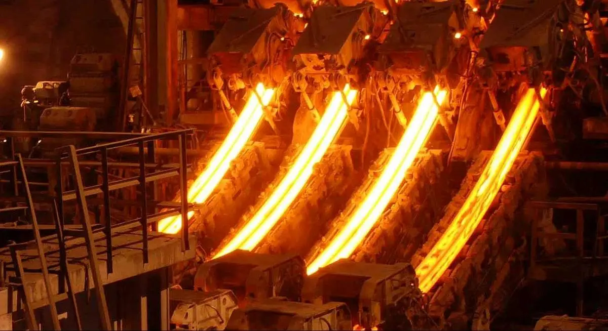 افزایش ۱۰ درصدی تولید فولاد خام کشور