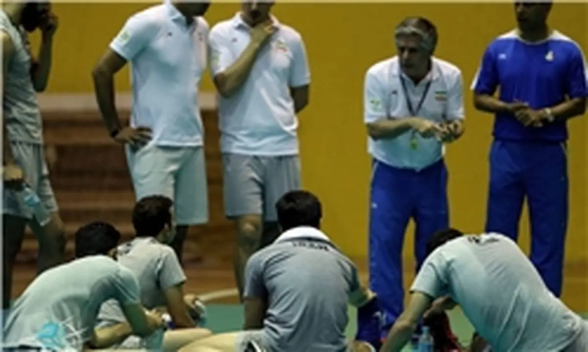 برنامه ملی‌پوشان والیبال در روز مسابقه با آرژانتین