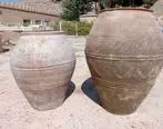 کشف دو خمره متعلق به دوره ساسانی در شهرستان آشتیان
