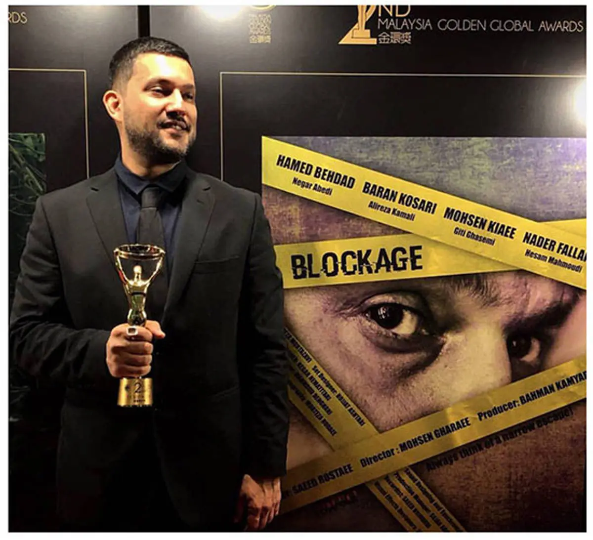 حامد بهداد، بهترین بازیگر در جشنواره مالزى+عکس