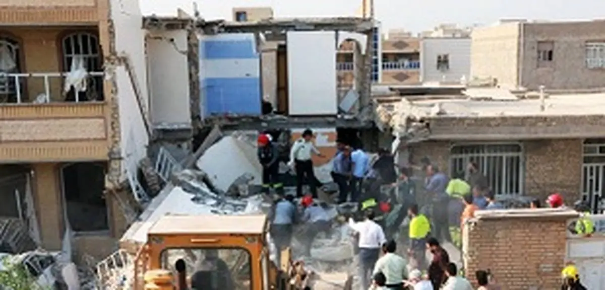 انفجار گاز مجتمع مسکونی 6 قربانی گرفت+عکس