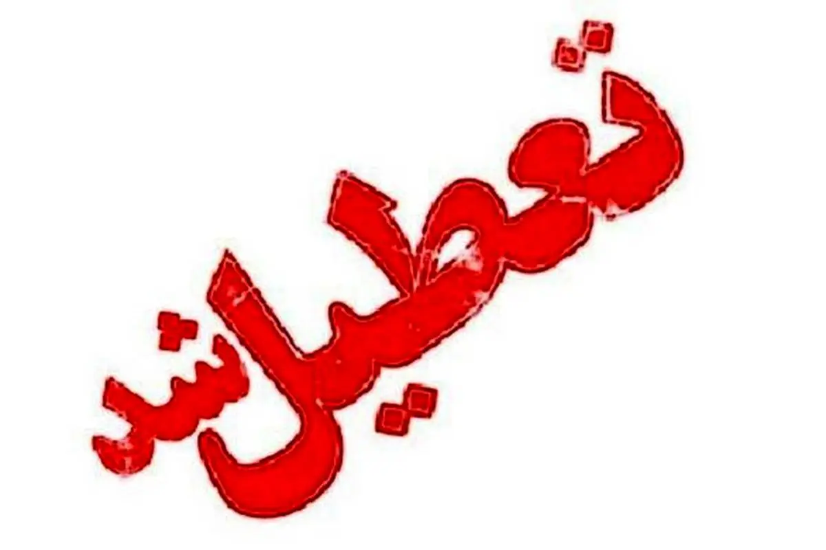 مدارس برخی مناطق استان کرمان فردا یکشنبه 22 دی تعطیل شد
