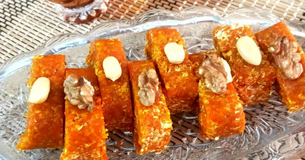 خیلی سریع برای عیدت شیرینی خونگی درست کن | طرز تهیه شیرینی هویج بدون فر