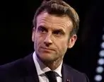 ببینید| رئیس‌جمهور فرانسه طاقت لایی‌خوردن نداشت!