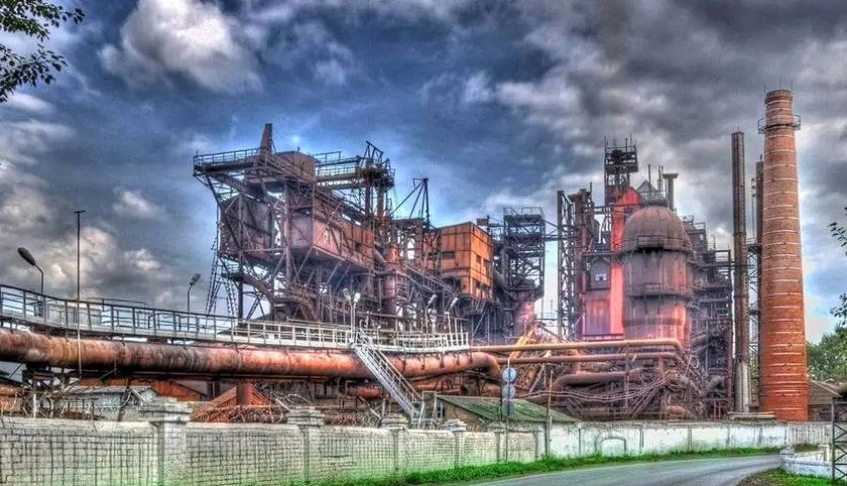 افزایش 2.8 درصدی تولید فولاد در اوکراین