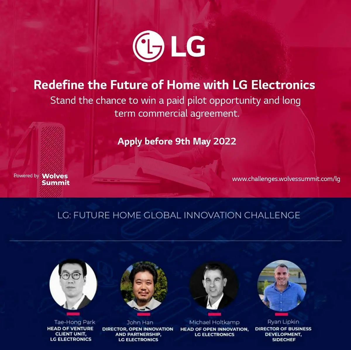 برگزاری چالش جهانی ال جی به نام «Future Home Global Innovation» در Alpha Wolves Summit