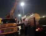 استقرار اولین جایگاه سیار عرضه سوخت ویژه اربعین در منطقه آبادان