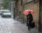 باد شدید و باران سه روزه در ایران