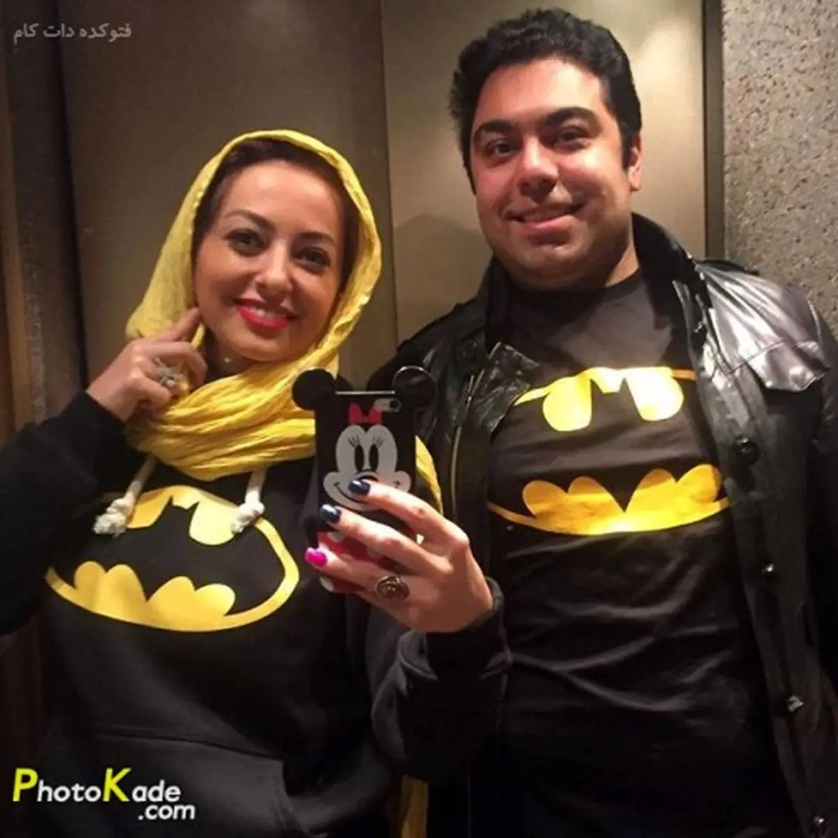 عکس جنجالی نفیسه روشن و همسرش در آسانسور  +بیوگرافی