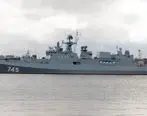 کشتی جنگی روسیه عازم منطقه شد