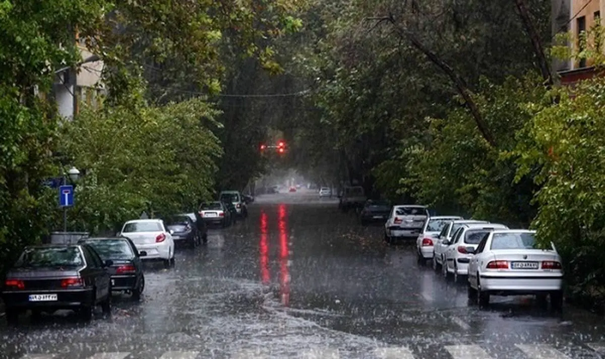 باران سیل آسا در راه تهران | هشدار جدی به تهرانی ها