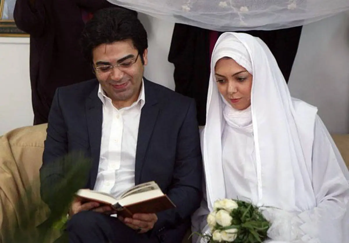 عکس لورفته از مراسم عقد آزاده نامداری با همسر اولش + عکس