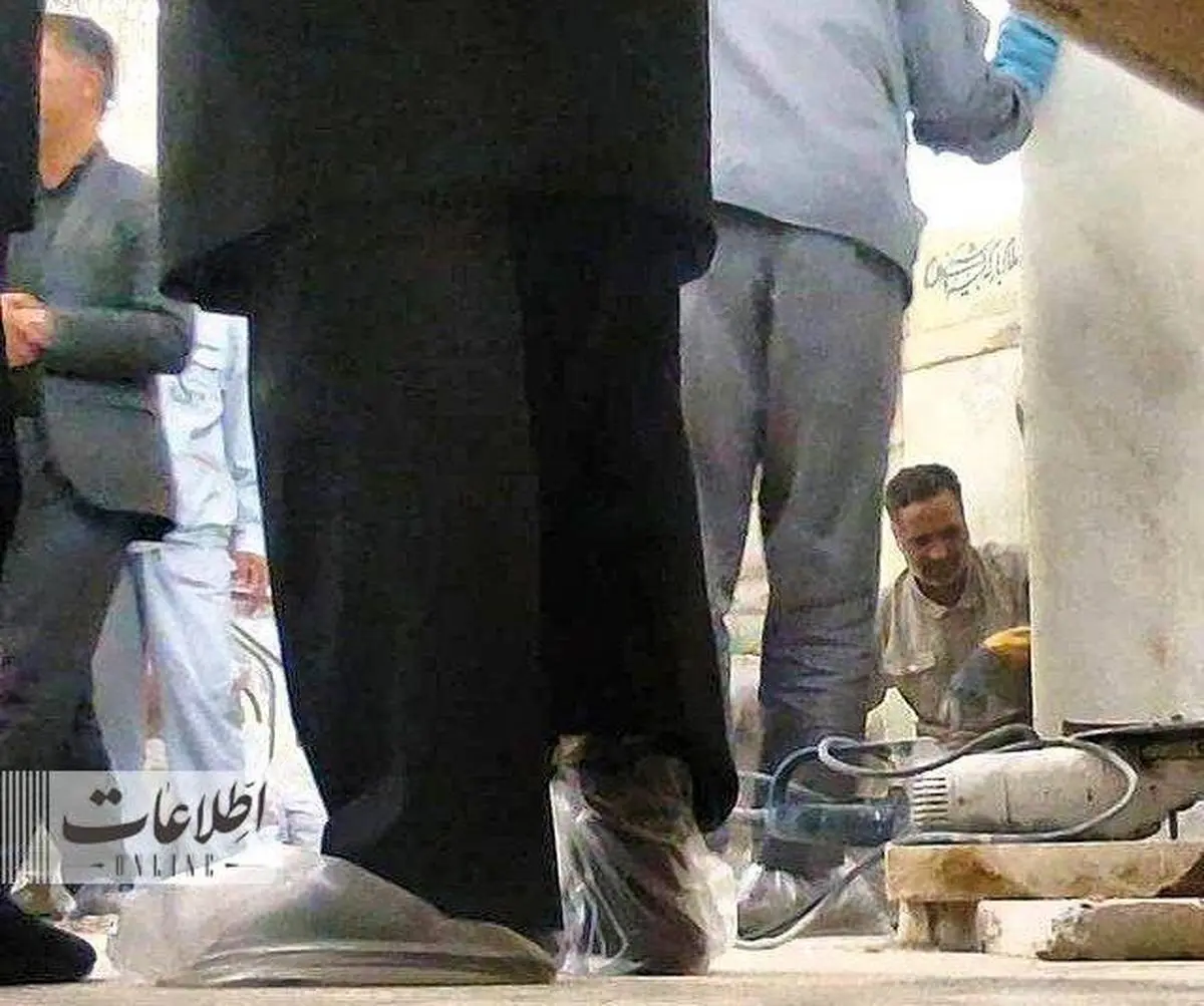 تصاویری از  محل دفن ابراهیم رئیسی؛ رییس جمهور شهید| عکس 