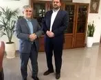 دیدار نماینده مردم میانه در مجلس با مدیرعامل شرکت ملی فولاد ایران