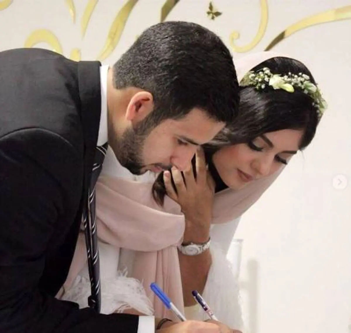 نیوشا افشار ازدواج کرد +بیوگرافی و عکس های  بدون سانسور  از مراسم ازدواج