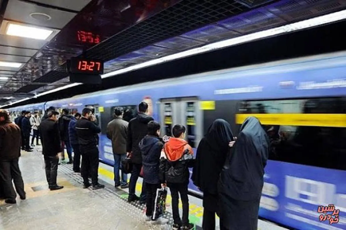 مسافران مترو نسبت به فروردین افزایش یافت