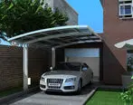 ساخت سقف سایبان ماشین برای پارکینگ خودرو در حیاط خانه