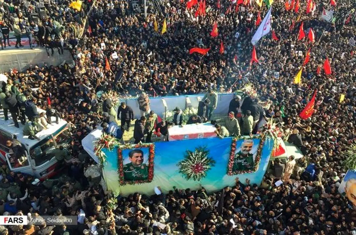 تعداد کشتگان مراسم تشییع پیکر سردار سلیمانی در کرمان
